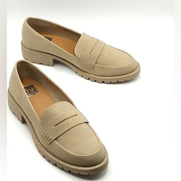 dv by Dolce Vita “Crisp” Classic Penny Loafer/Lug Sole Block Heel - Picture 8 of 9